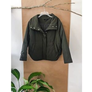 Forest Green Puffer Jacket